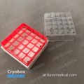 cryobox ل cryovial التخزين pc بلاستيك